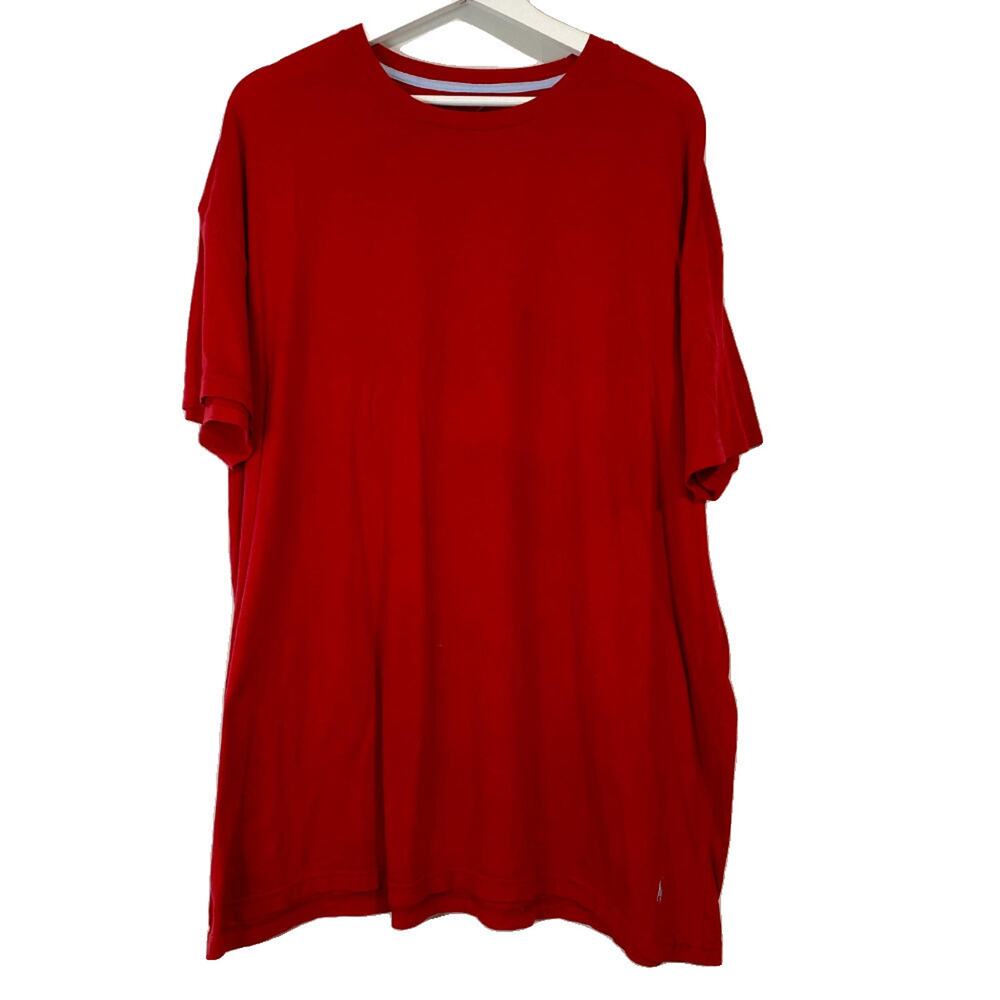 Ralph Lauren Men’s Tennis Tee Short Sleeve Shirt Red Size 2X EUC - Picture 1 of 6